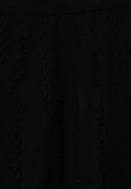 Knitted Skirt - Black