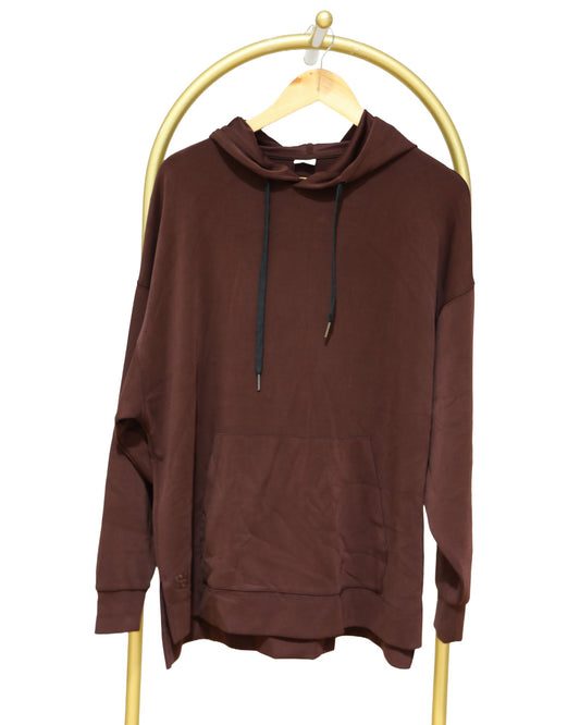 Soft Touch Hoodie - Burgundy