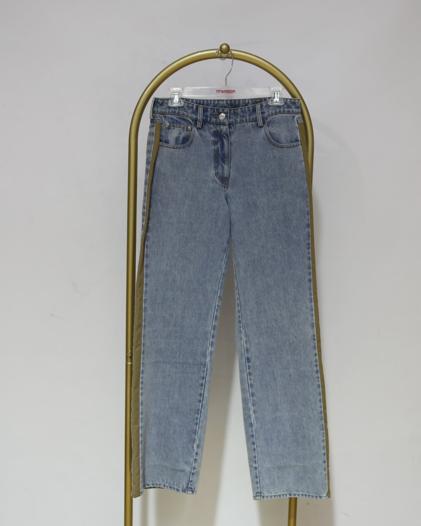 Straight Leg Jeans - Light Blue