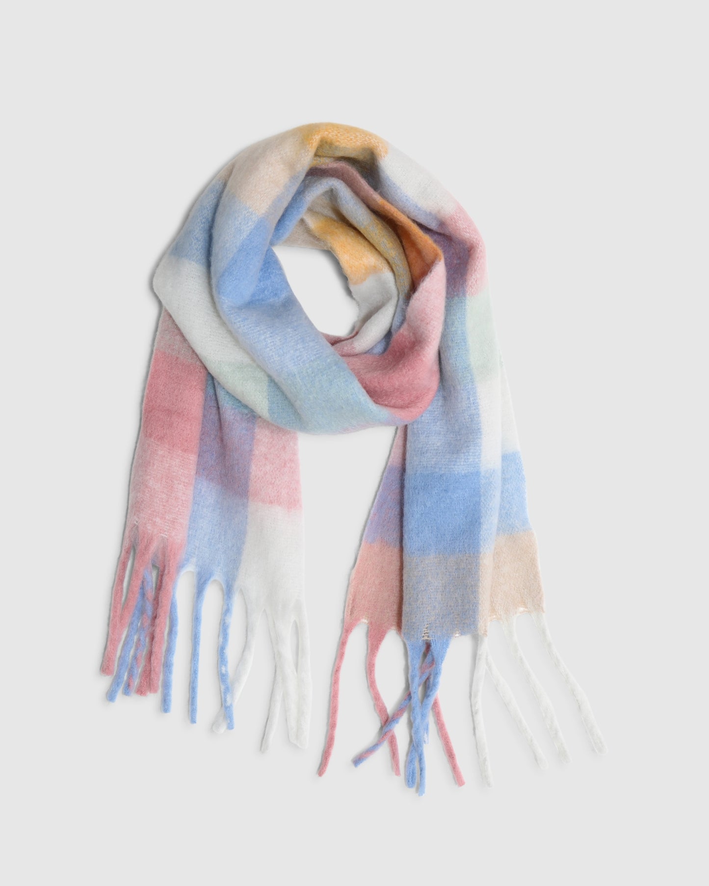 Vail Checkered Scarf - Candy