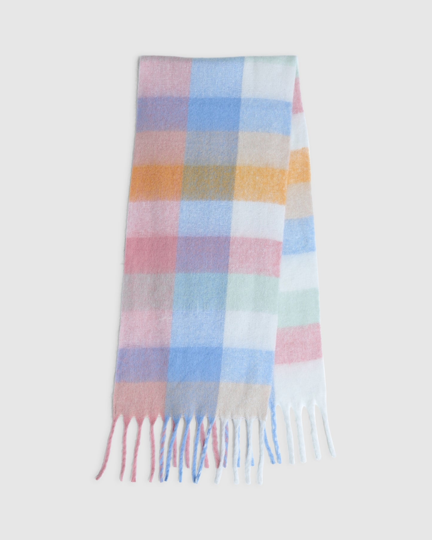 Vail Checkered Scarf - Candy