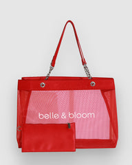 Wild Lover Tote Bag - Red