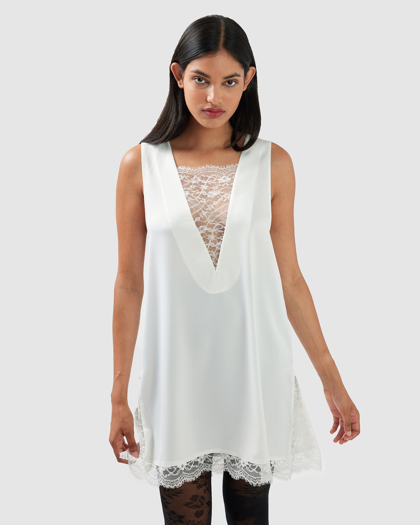 After Party Lace Mini Dress