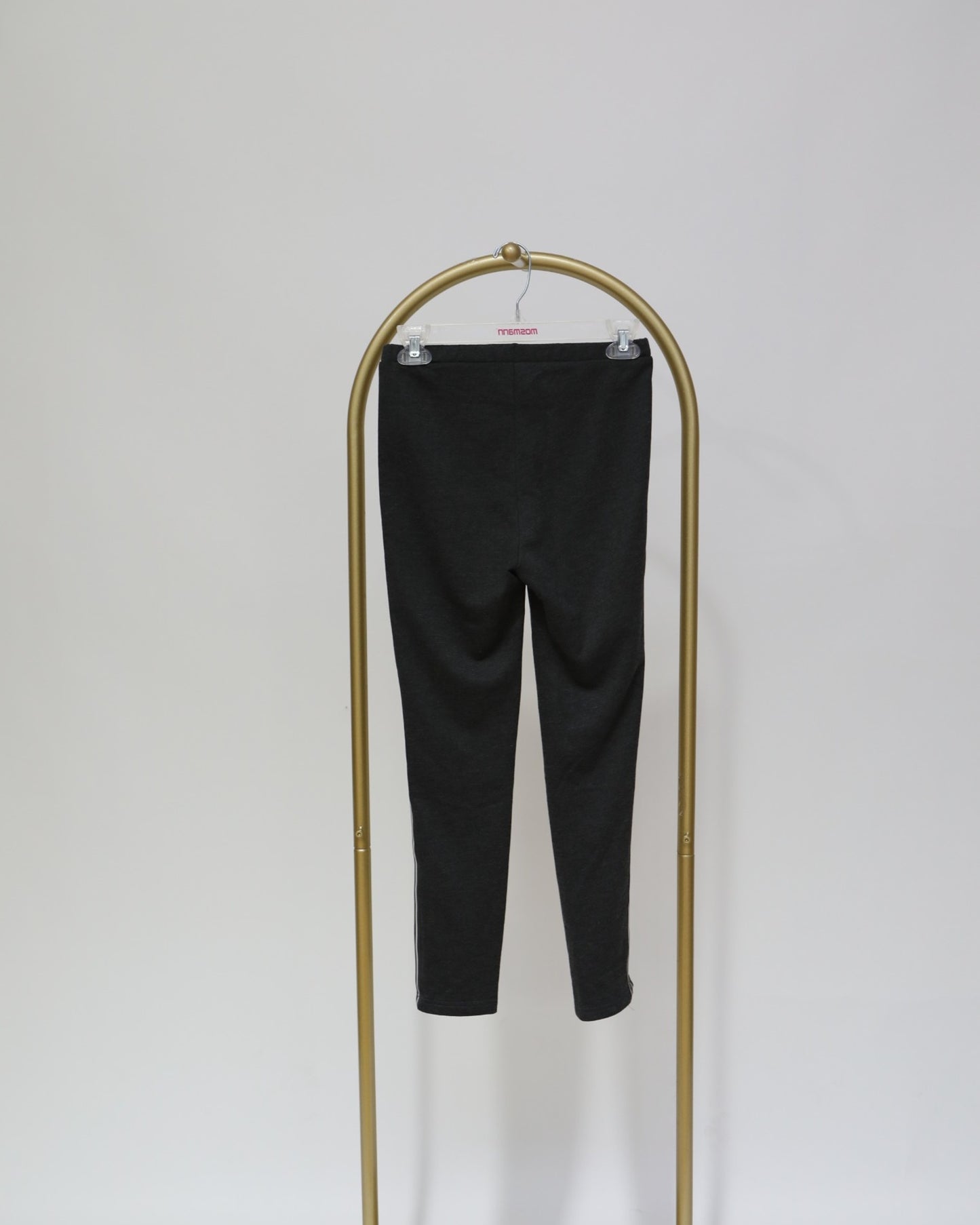 Stripe Detailing Leggings - Charcoal