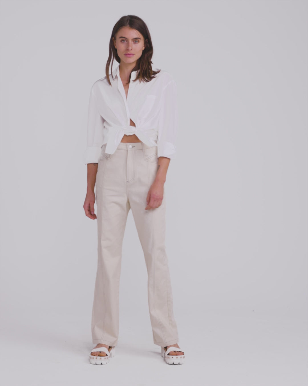 andmary アンドマリー　Bruna pants set up セットアップ andmary Bruna pants set up ivory andmary Bruna pants set up