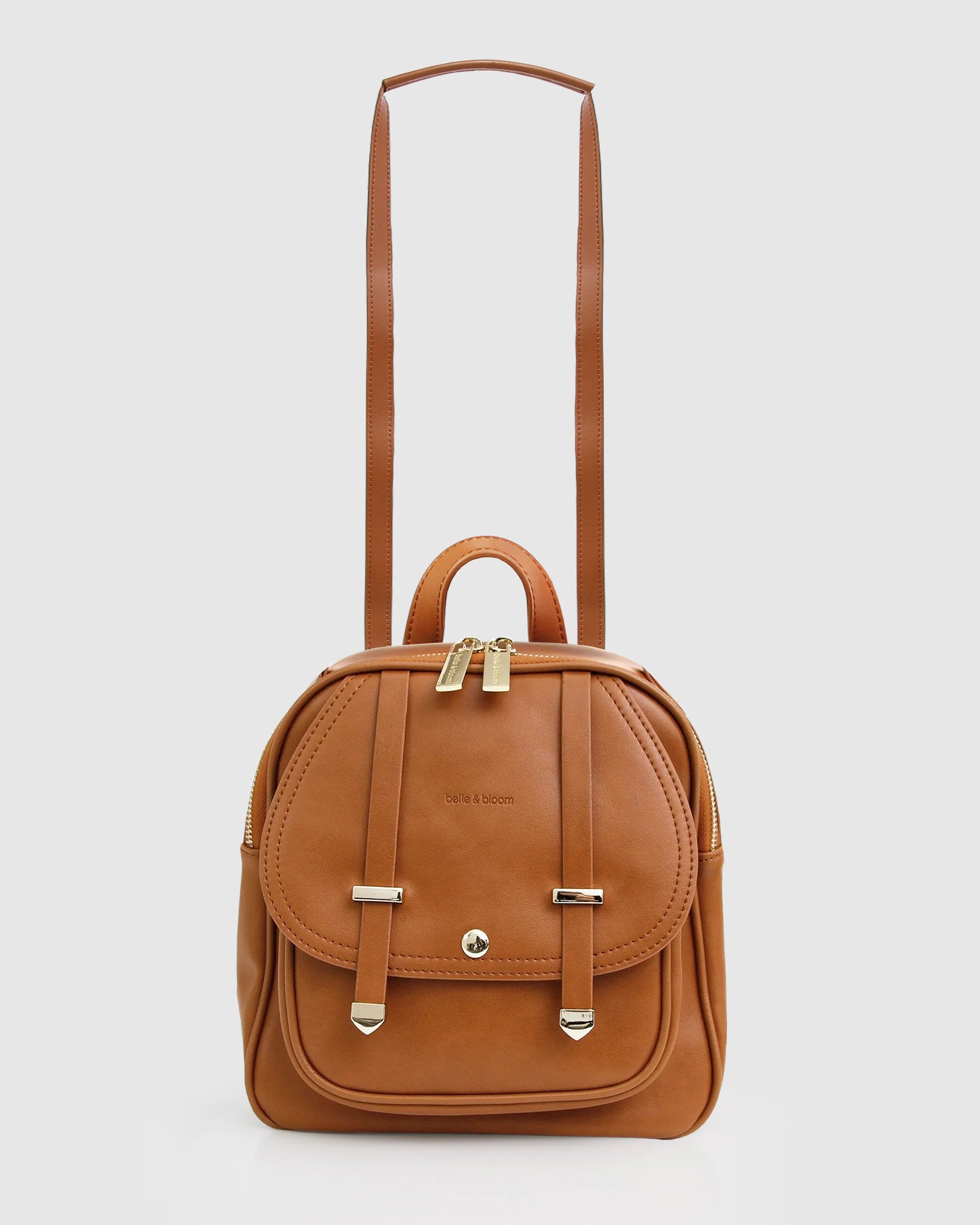 belle & bloom brooke suede leather backpack Camila Leather Backpack