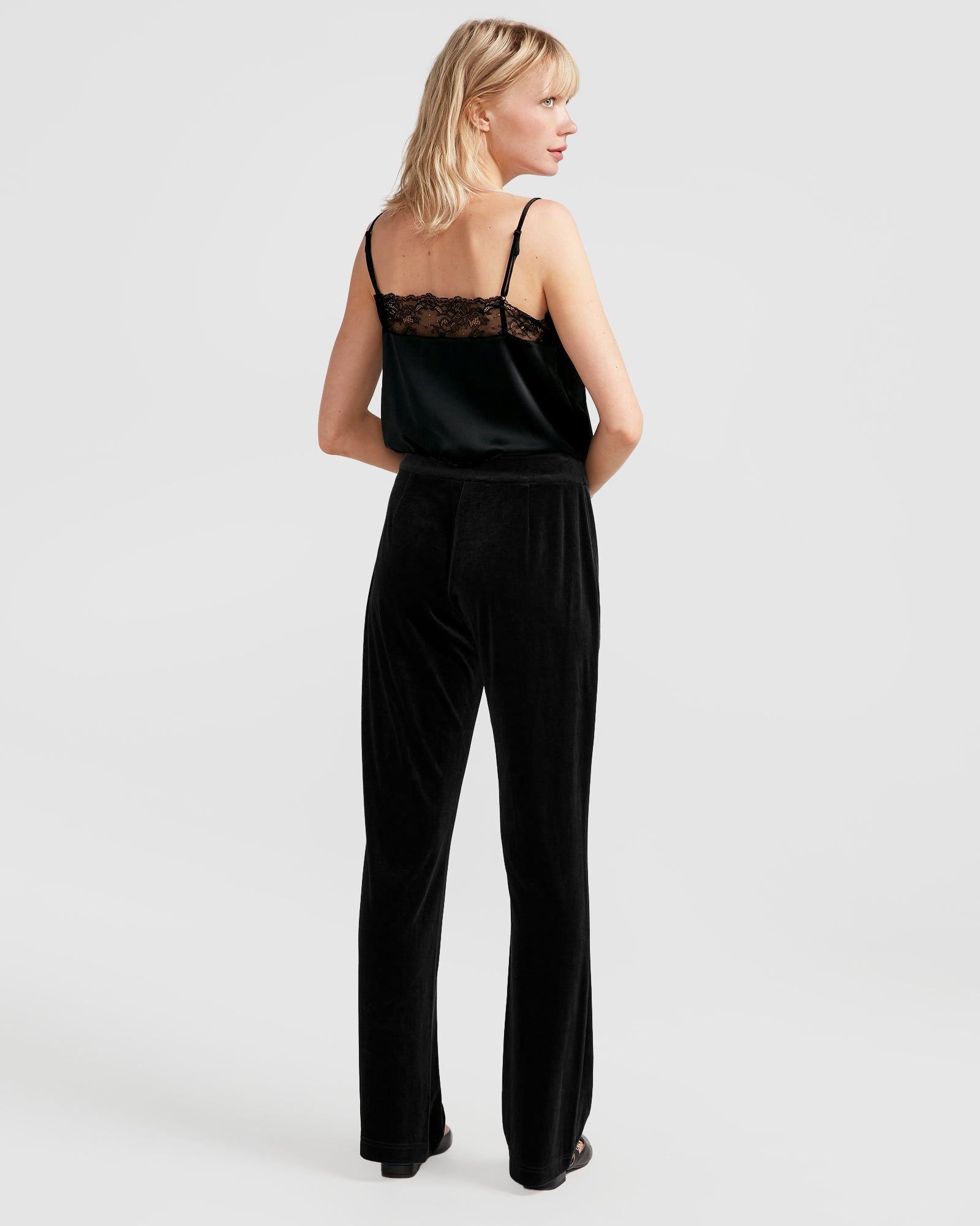 Reverie Velvet Pant - Black – Belle & Bloom