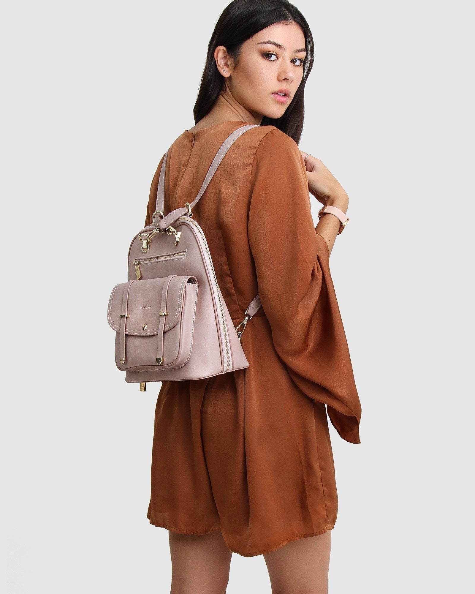 Belle & Bloom 5th Ave Leather Backpack Belle & Bloom 5th Ave Leather Backpack