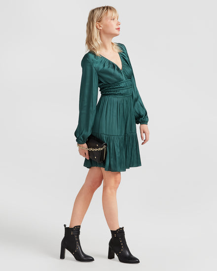 Serendipity Long Sleeve Dress - Dark Green Serendipity Long Sleeve Dress - Dark Green