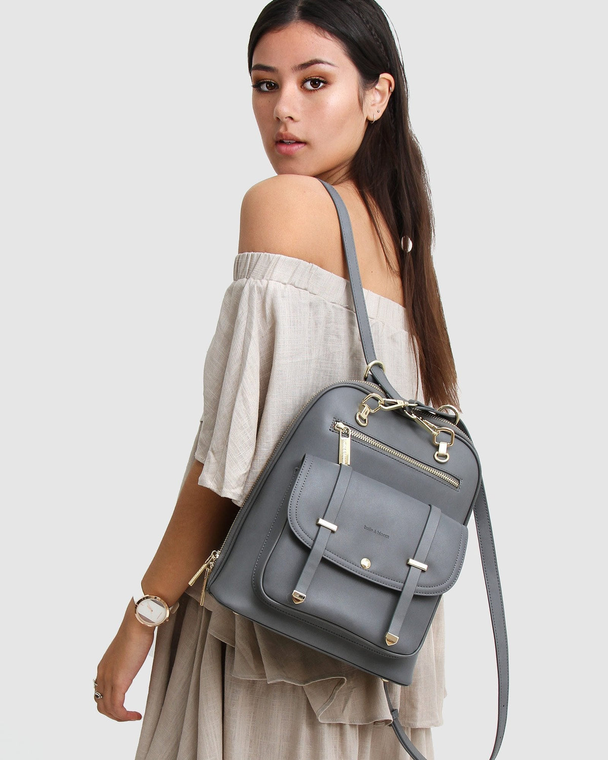 5th Ave Leather Backpack