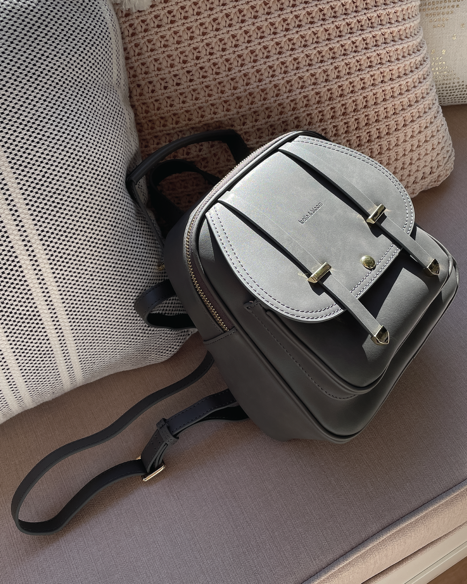 belle & bloom camila leather mini backpack Camila Leather Backpack
