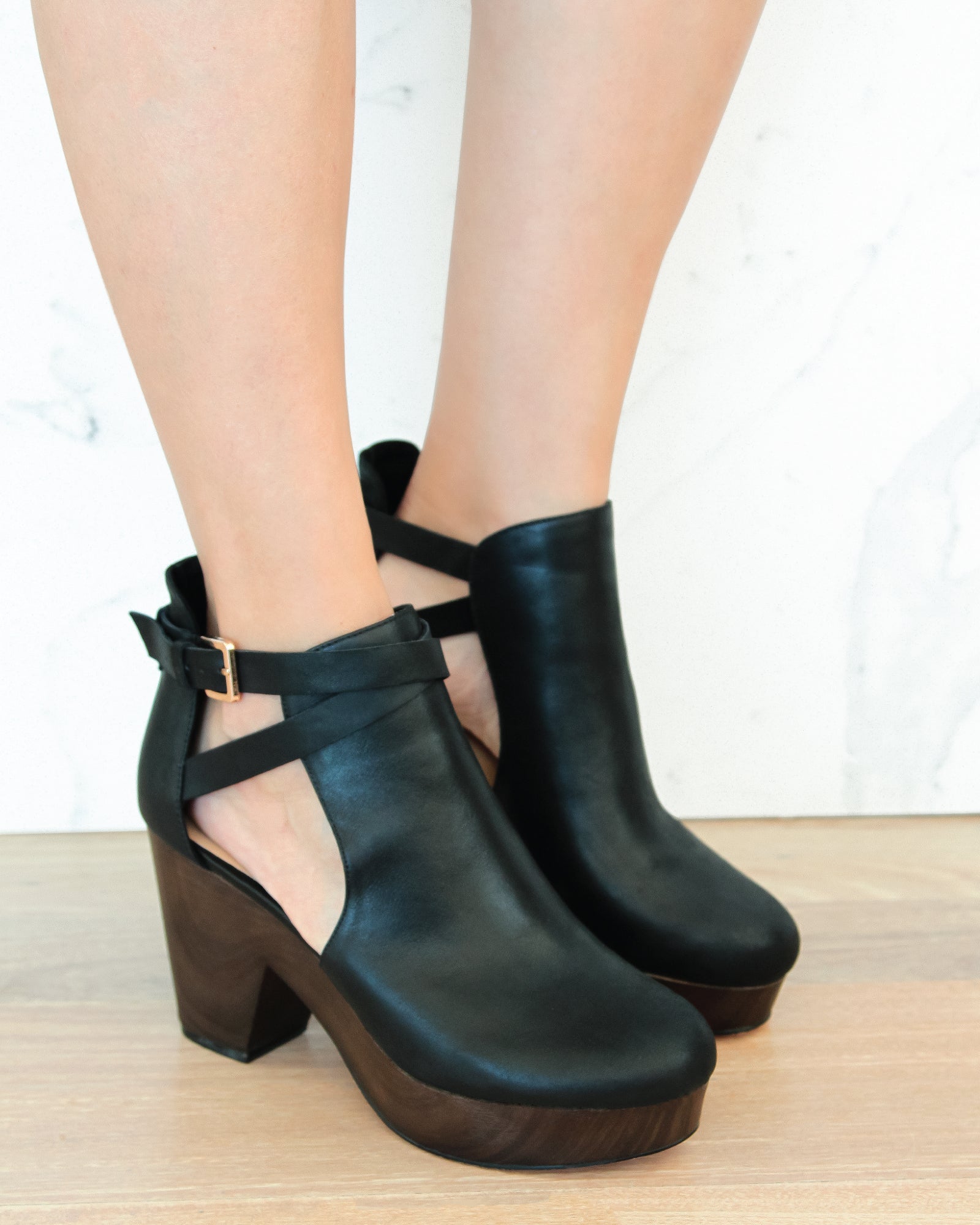 Clog ankle boots shop