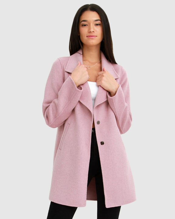 Ex-Boyfriend Wool Blend Jacket - Lilac