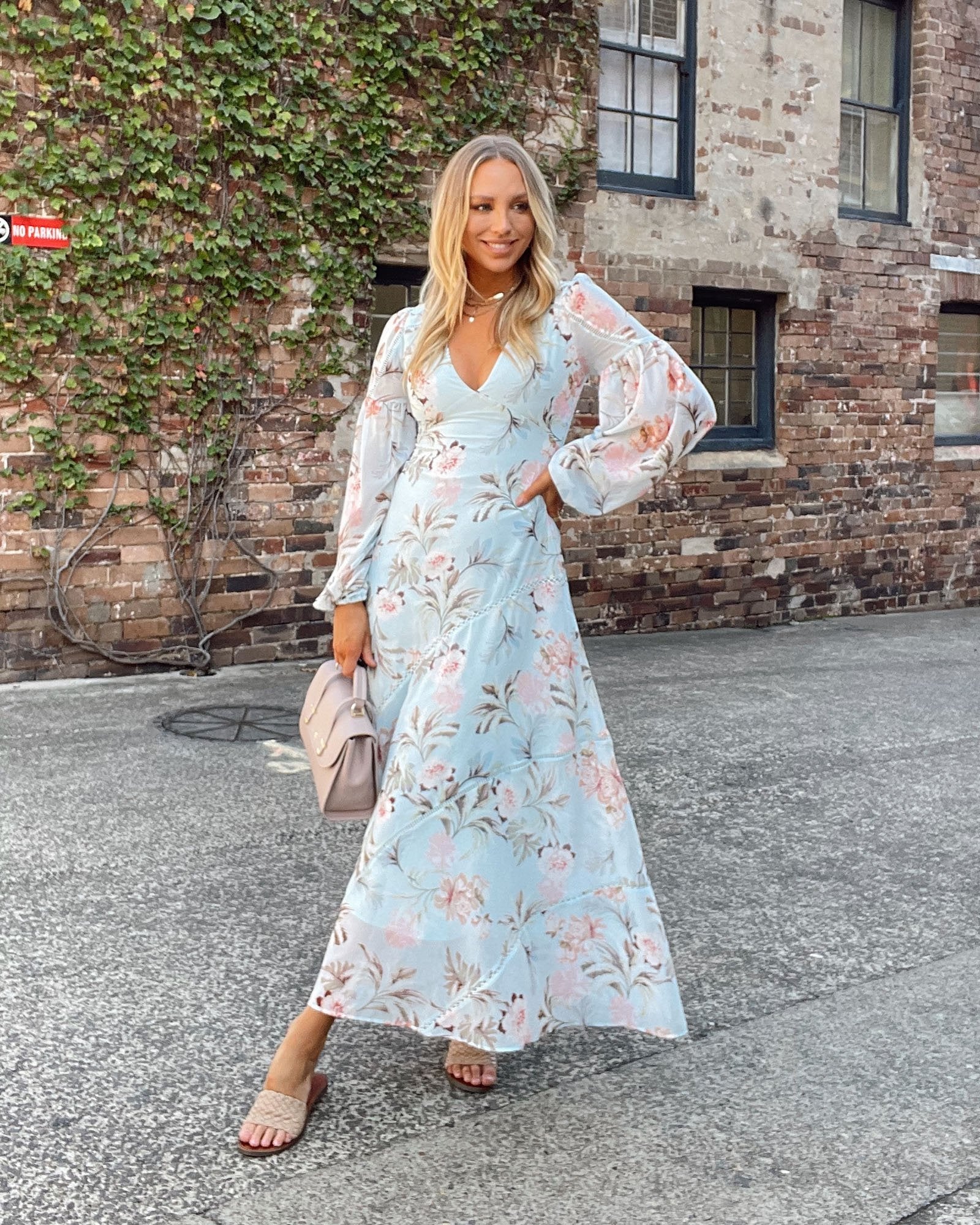 Belle & Bloom In Your Dreams Maxi Dress - Blue Belle & Bloom In Your Dreams Maxi Dress - Blue