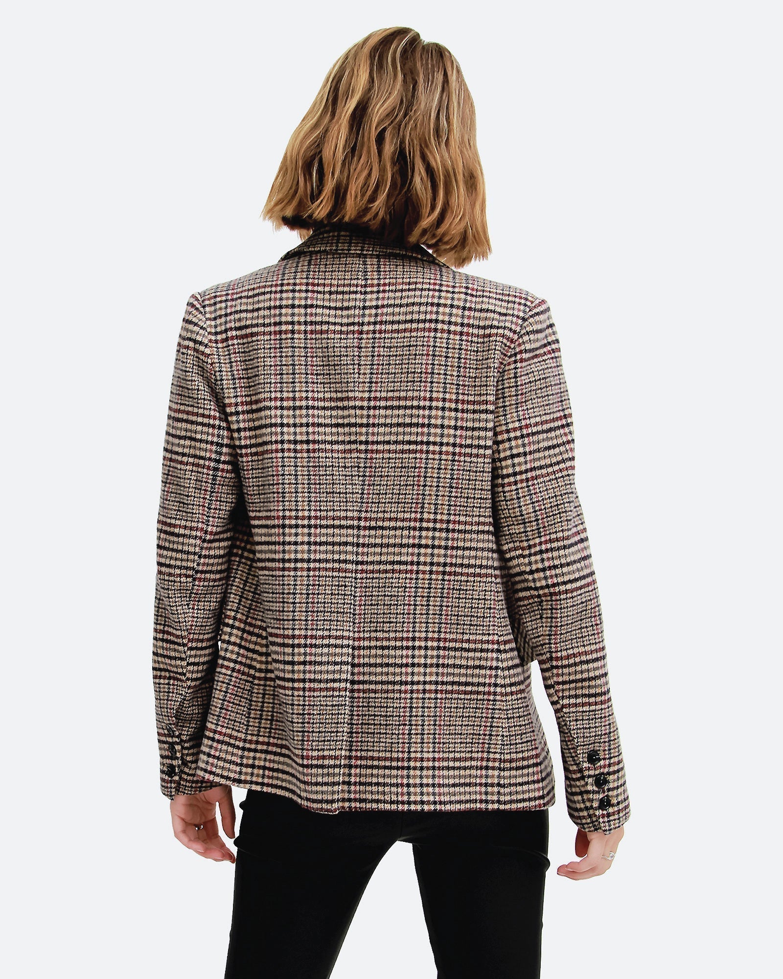 【最終日】【美品】Apartment Three ブレザー 展示会限定品】Apartment Three Plaid Blazer