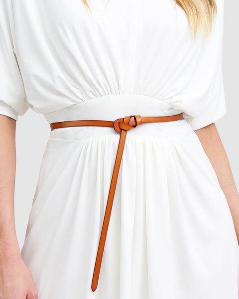 Tie The Knot Leather Belt