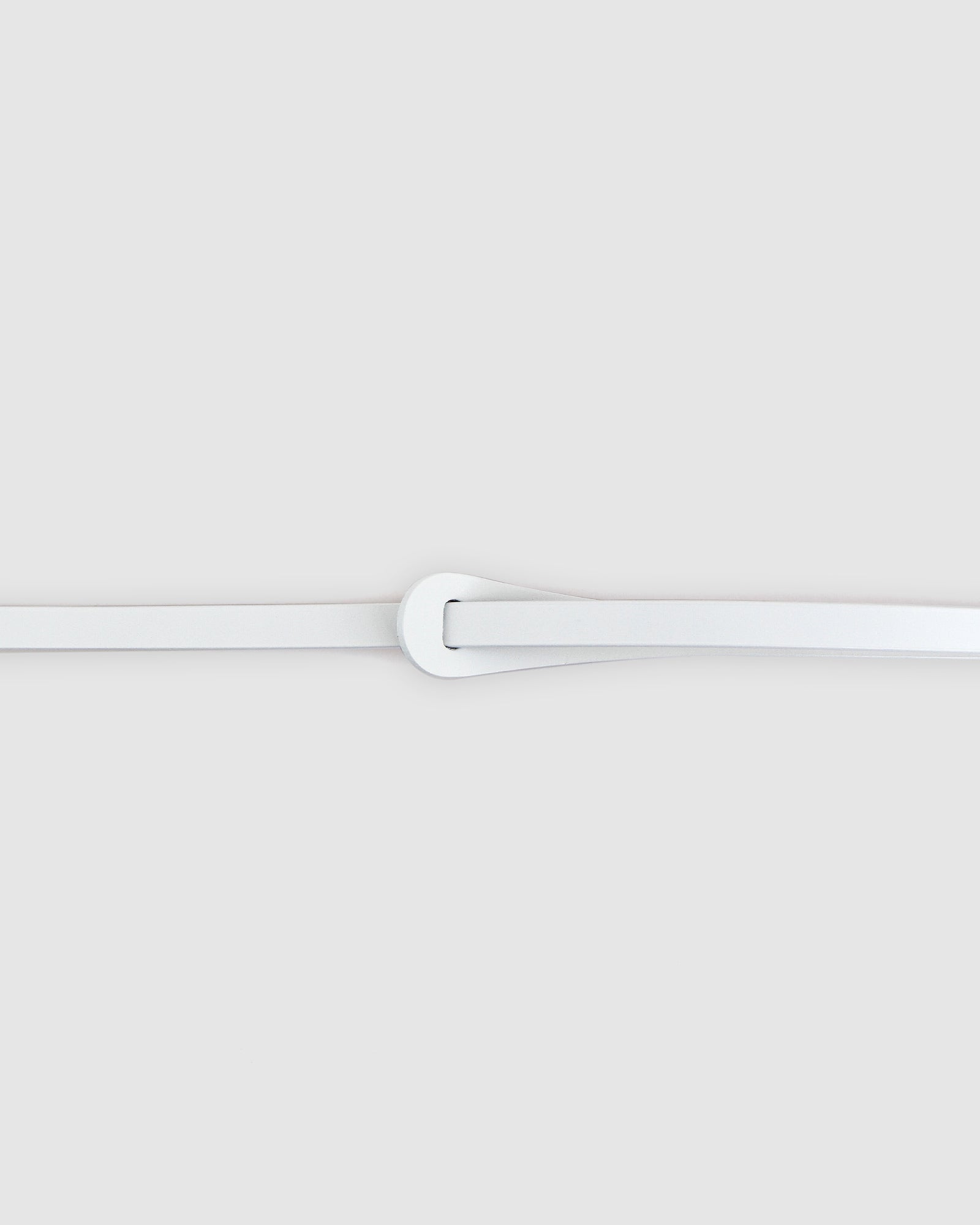 Tie The Knot Leather Belt White Belle Bloom