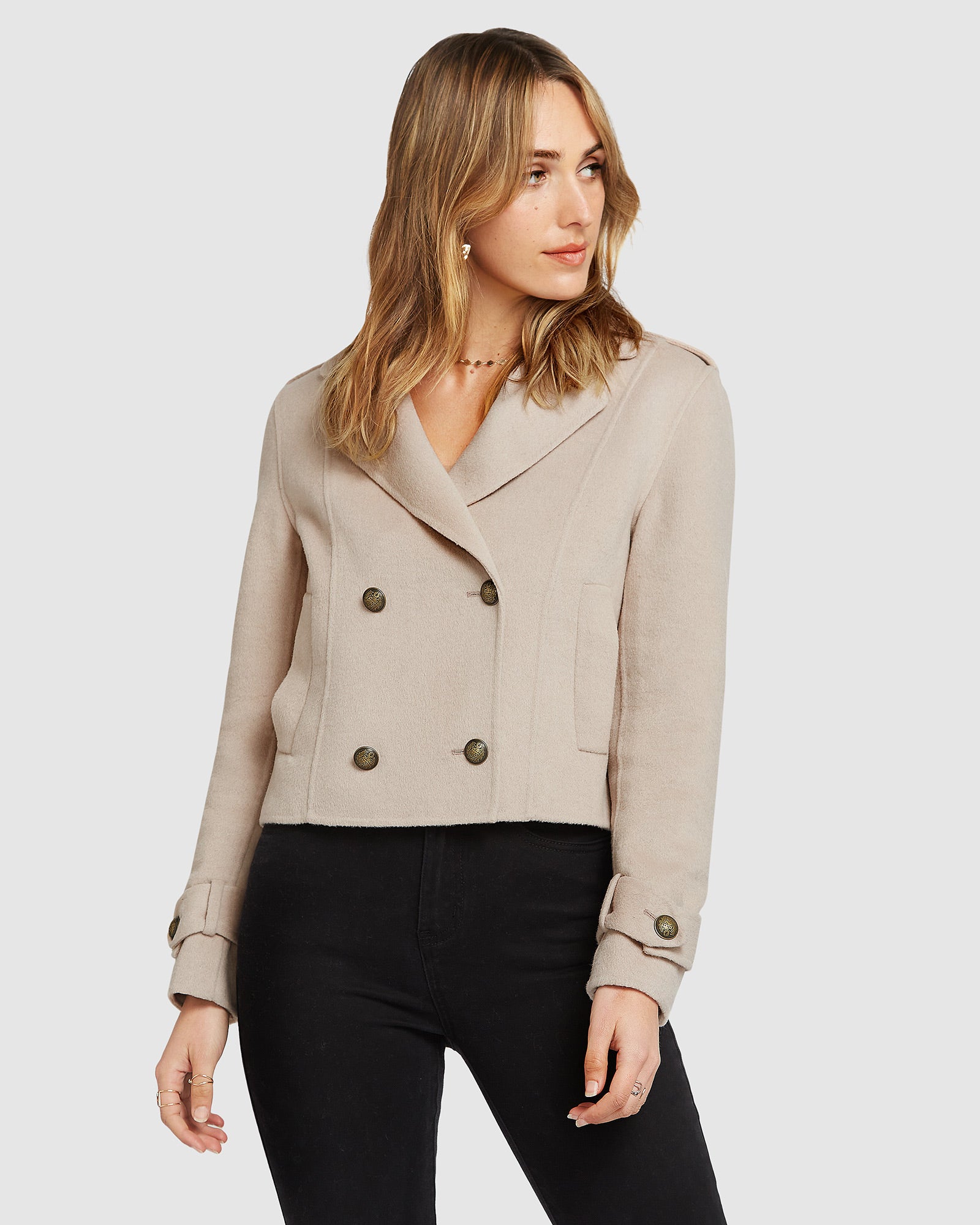 Military on sale peacoat womens