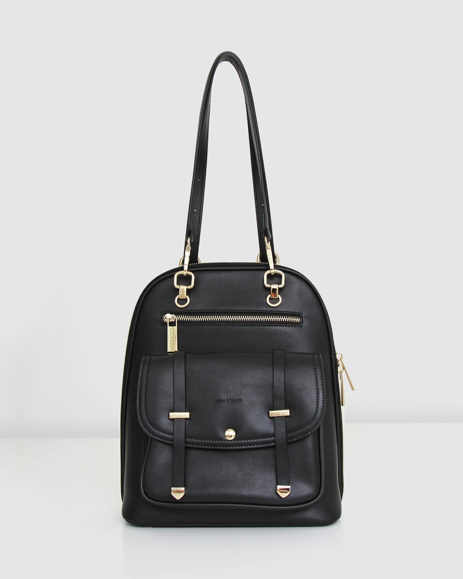 bello leather backpack Belle & Bloom 5th Ave Leather Backpack