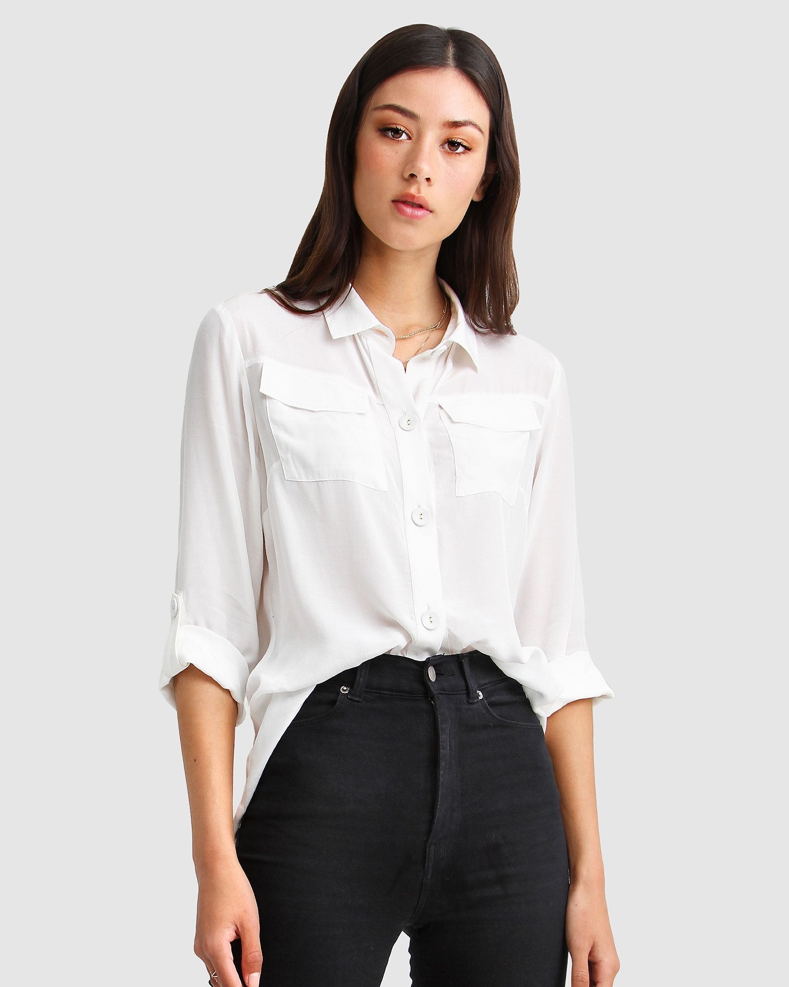 Rene Blouse in Cream main image 0