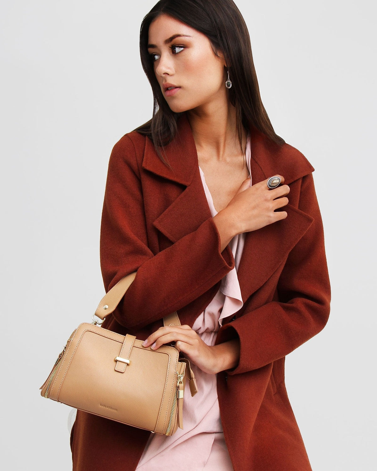 Belle & Bloom Ex-Boyfriend Wool Blend Jacket - Caramel
