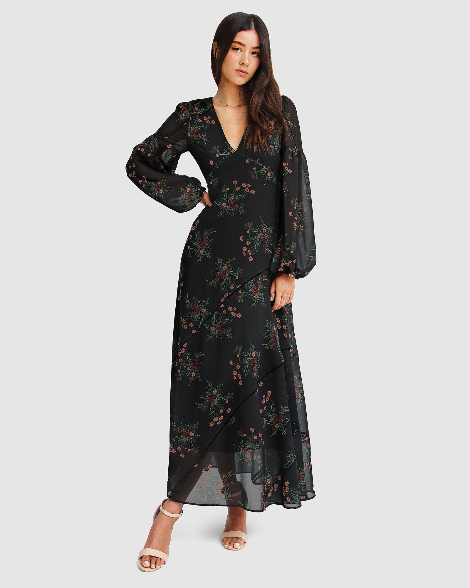 Belle & Bloom In Your Dreams Maxi Dress - Black - Black - S Belle & Bloom In Your Dreams Maxi Dress - Black - Black - S